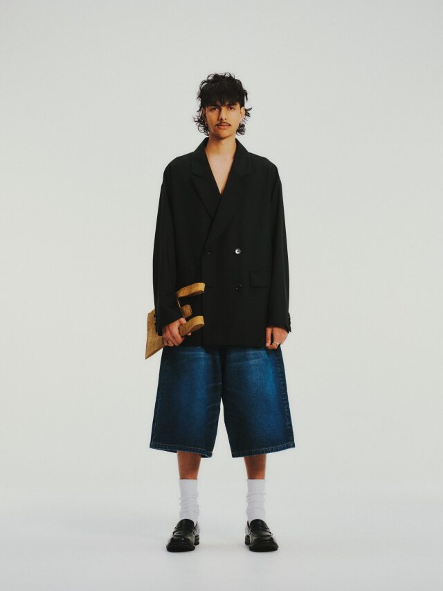 COOTIE 「T/W Saxony Double Breasted Jacket」 ダブルブレスト ジャケット
