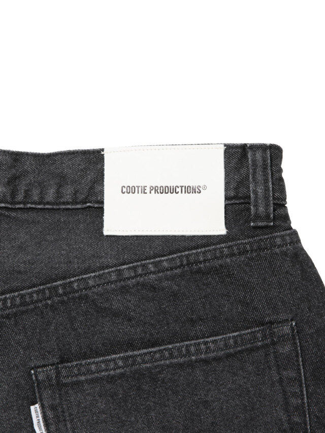 COOTIE 「12.5oz Denim 5 Pocket Extra Baggy Shorts＜Aging Fade