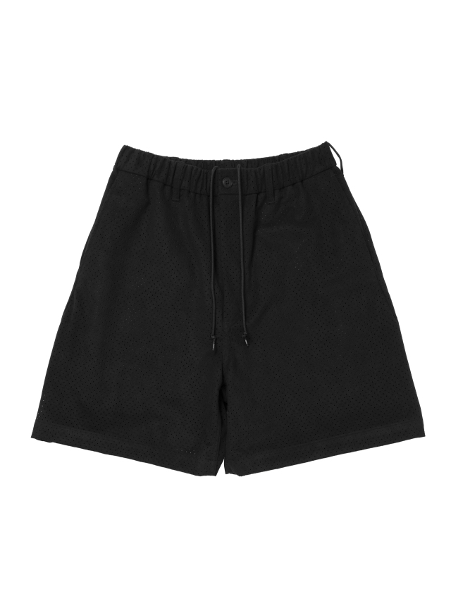 COOTIE 「Punching Faux Suede Side Seamless Easy Shorts