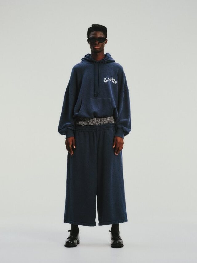 COOTIE 「Venice Sweat Shin Cut Wide Easy Pants」 シンカット