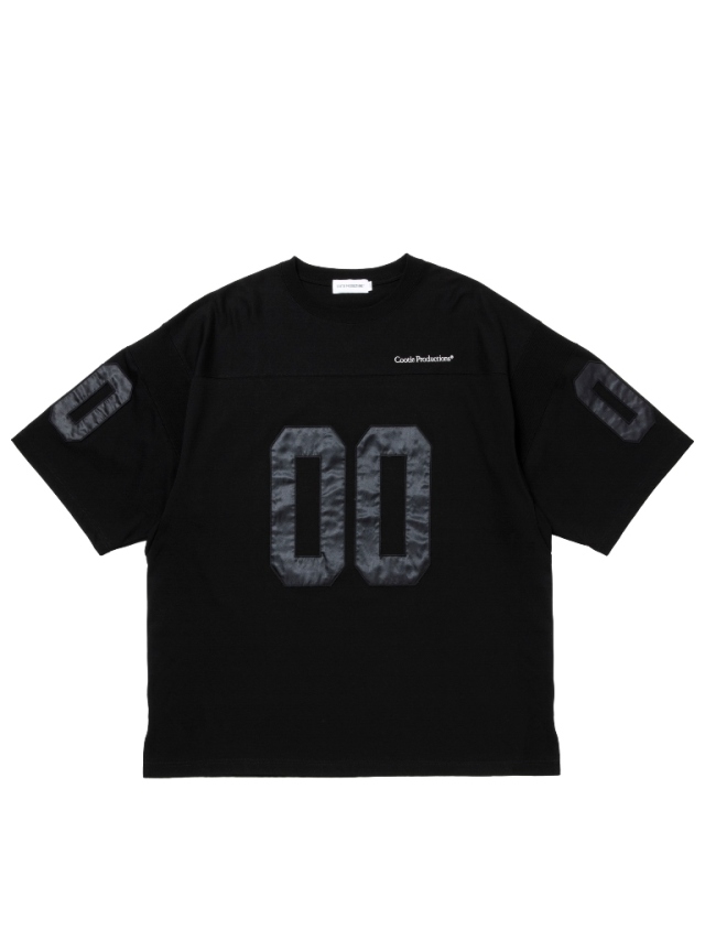 COOTIE PRODUCTIONS フットボールシャツ カットソー　Sサイズ COOTIE 「Plaited Jersey Football S/S Tee」 オーバーサイズ