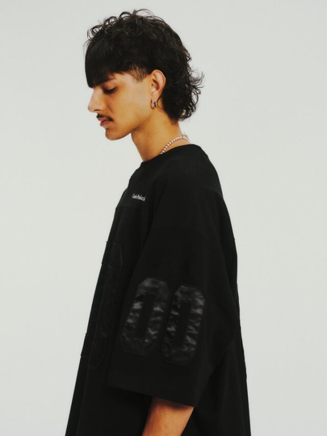 COOTIE 「Plaited Jersey Football S/S Tee」 オーバーサイズ