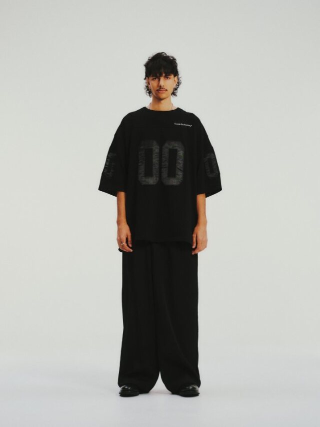 COOTIE 「Plaited Jersey Football S/S Tee」 オーバーサイズ