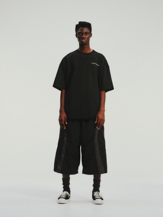 COOTIE 「Plaited Jersey Paneling Border S/S Tee」 パネルボーダー