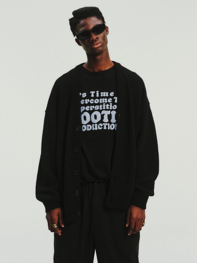 COOTIE 「N/C Boucle Knit Cardigan」 ブークレニット カーディガン