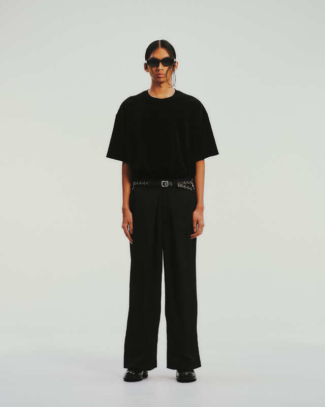 COOTIE 「Velour S/S Tee」 ベロア ワイドシルエットティーシャツ