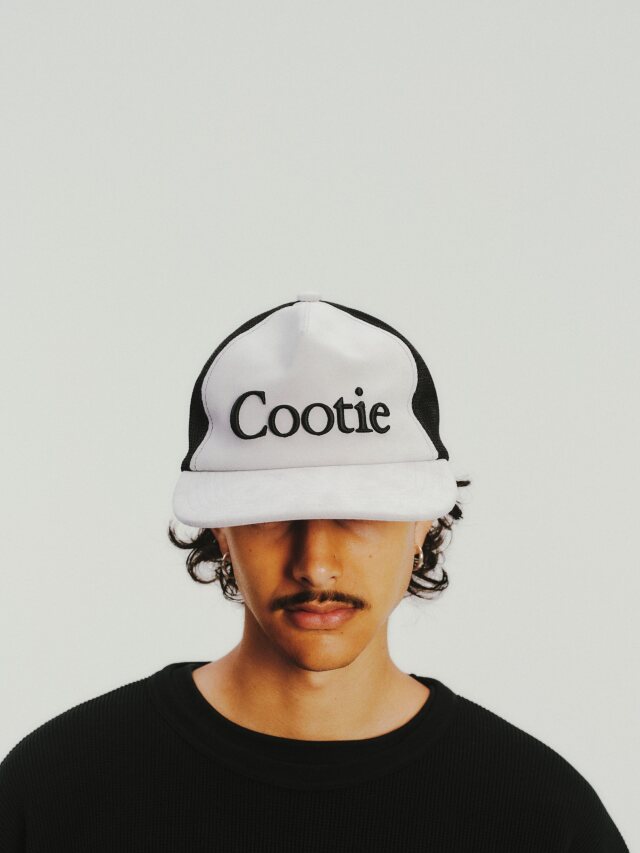COOTIE 「Suede 5 Panel Mesh Cap」 ピッグスウェード 5パネルメッシュ