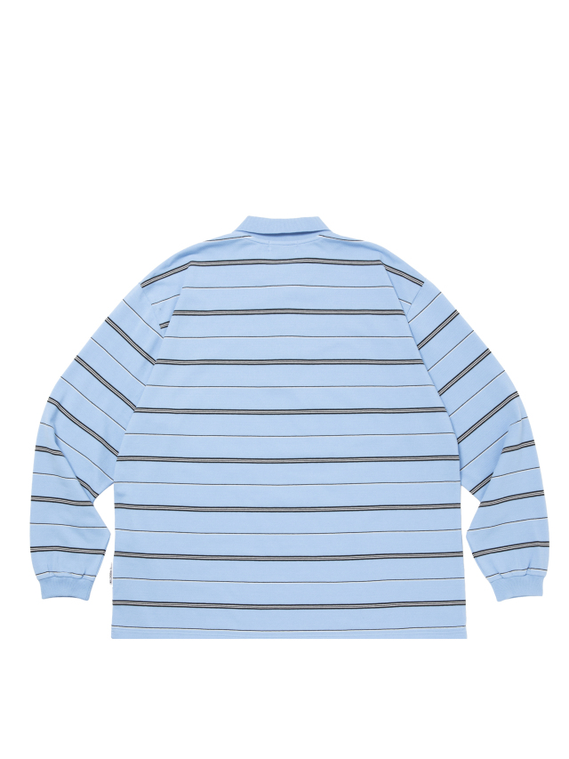 トップス COOTIE PRODUCTIONS BORDER L/S POLO S COOTIE PRODUCTIONS（クーティー プロダクションズ）/ Moss Stitch