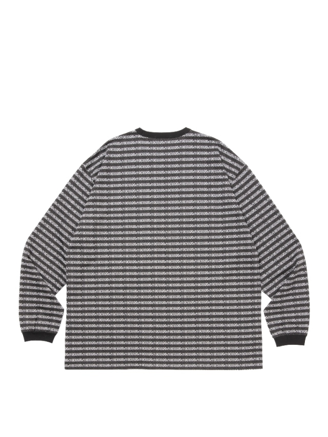 COOTIE 「Supima Jacquard Border L/S Tee」 ジャガードボーダー
