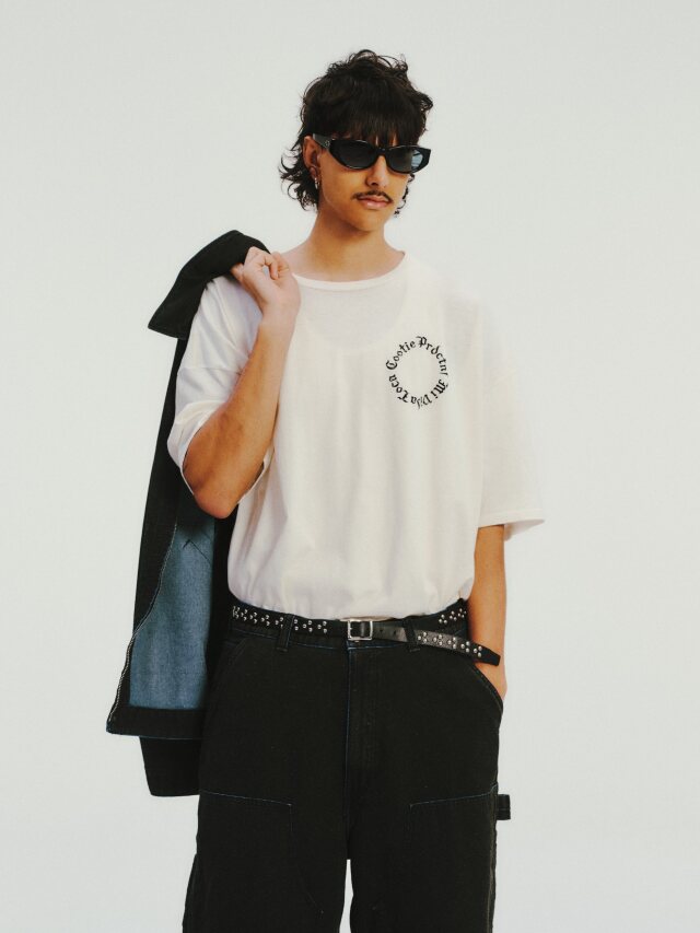 COOTIE 「Gas Boil Zimbabwe Jersey S/S Tee - 2」 ワイドシルエット