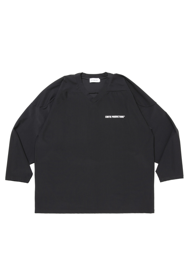 COOTIE 「Frost Weave Hockey L/S Tee」 ナイロンメッシュ ホッケーシャツ