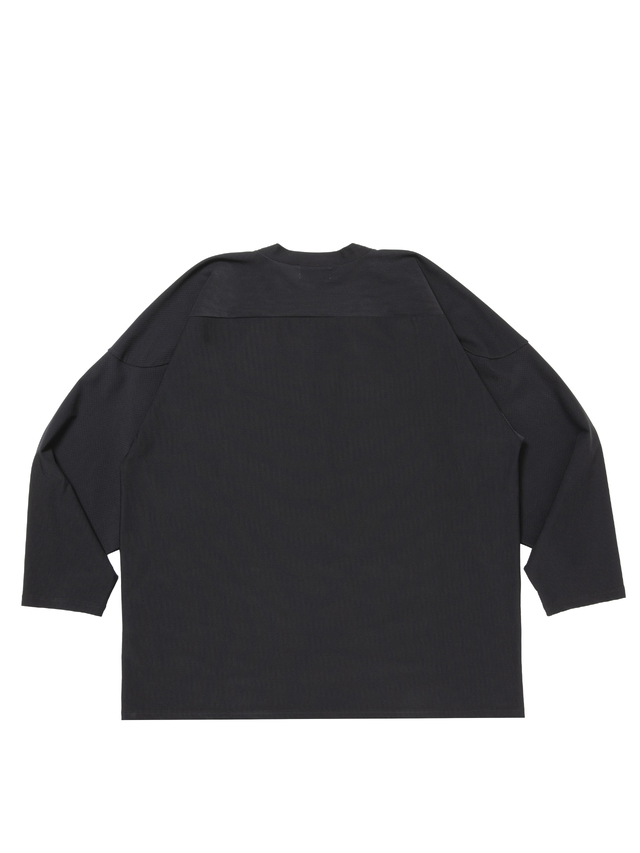 COOTIE 「Frost Weave Hockey L/S Tee」 ナイロンメッシュ ホッケーシャツ