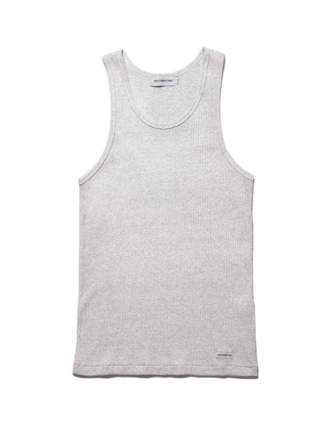COOTIE PRODUCTIONS タンクトップ グレー Ｍ COOTIE 「Ribbed Tank Top (2 Pack)」 2PACK タンクトップ