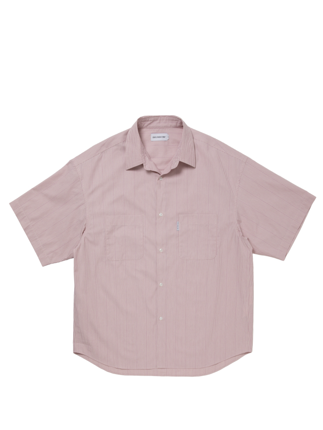 COOTIE PRODUCTIONS ストライプシャツ M COOTIE 「Stripe Broad S/S Shirt」 ストライプ ブロードシャツ