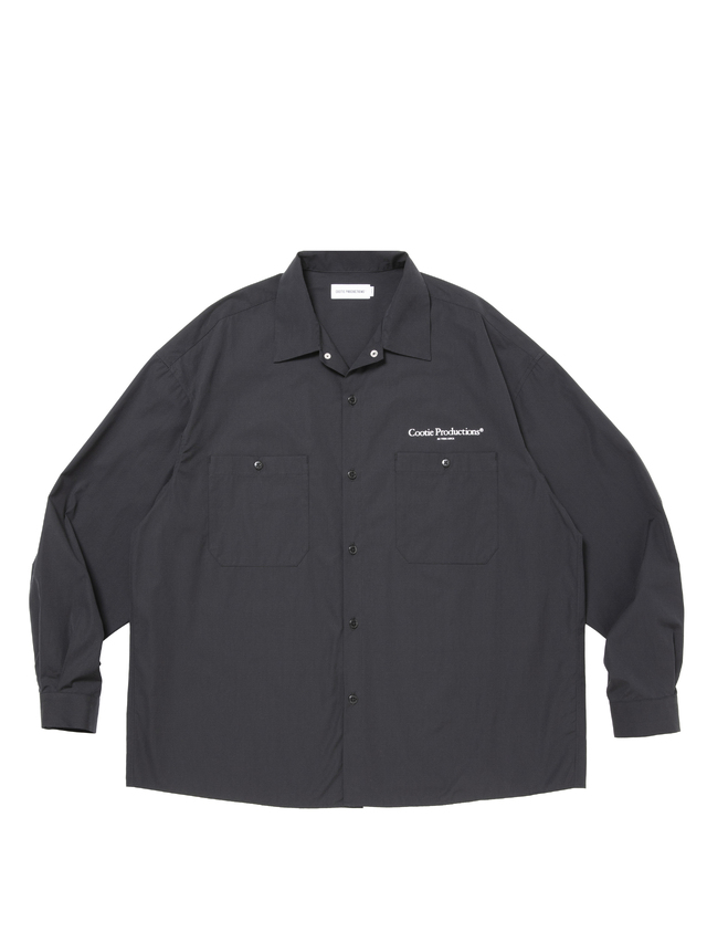 COOTIE 「Broad L/S Work Shirt」 オープンカラー ワークシャツ