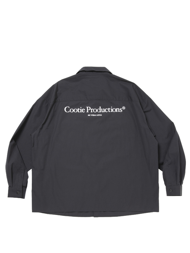 COOTIE 「Broad L/S Work Shirt」 オープンカラー ワークシャツ