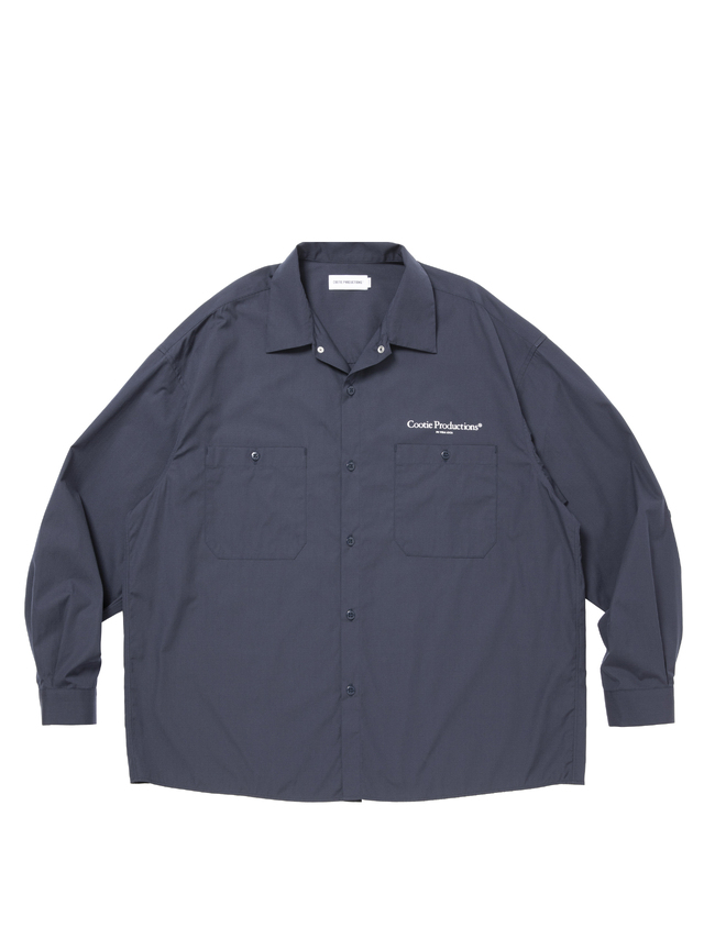 COOTIE 「Broad L/S Work Shirt」 オープンカラー ワークシャツ COOTIE 「Broad L/S Work Shirt」 オープンカラー ワークシャツ
