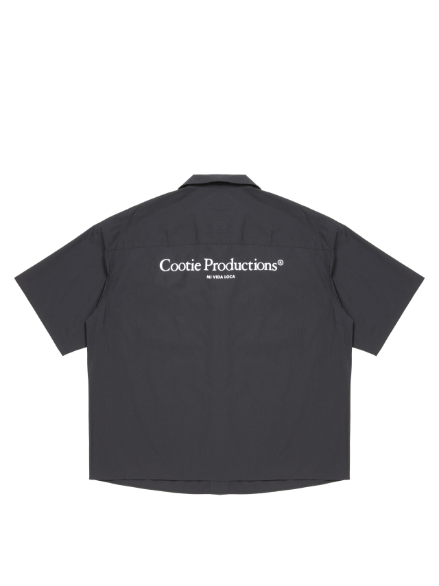 COOTIE 「Broad S/S Work Shirt」 オープンカラー ワークシャツ