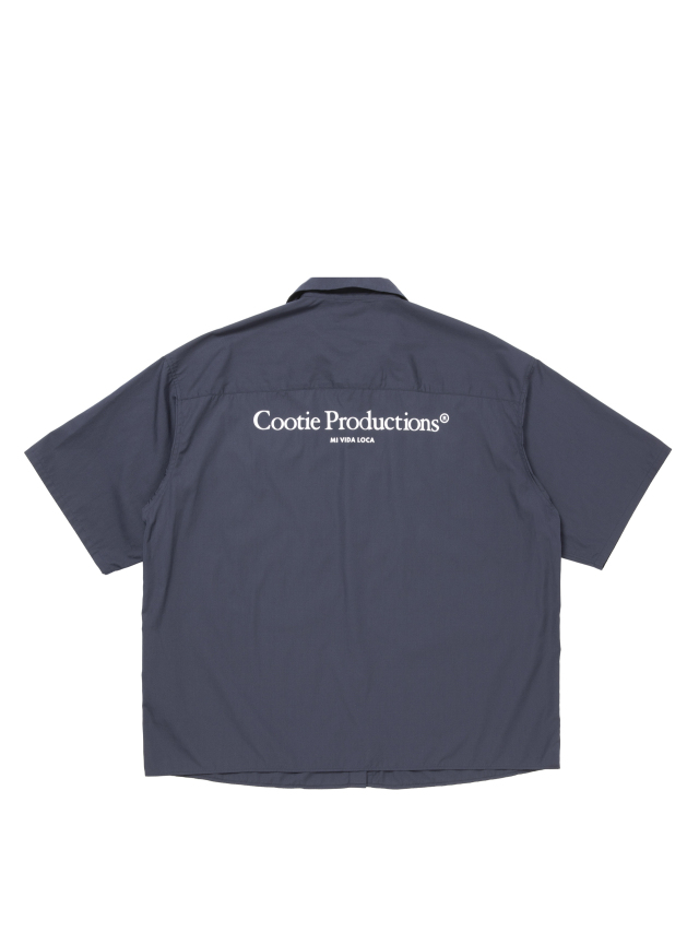 COOTIE 「Broad S/S Work Shirt」 オープンカラー ワークシャツ