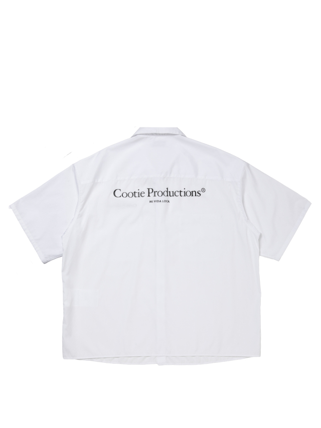 COOTIE 「Broad S/S Work Shirt」 オープンカラー ワークシャツ