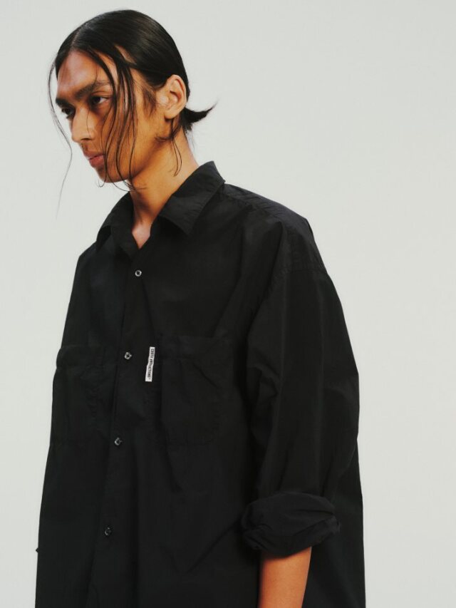 COOTIE 「Garment Dyed Nylon L/S Shirt」 ナイロンシャツ