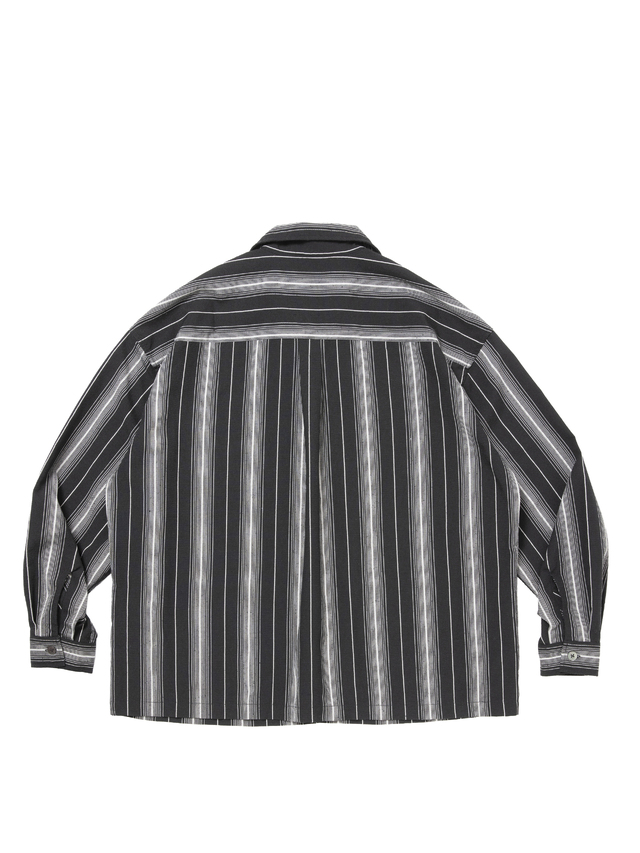 COOTIE 「Dobby Chain Stripe L/S Cavana Shirt」 ドビーストライプ