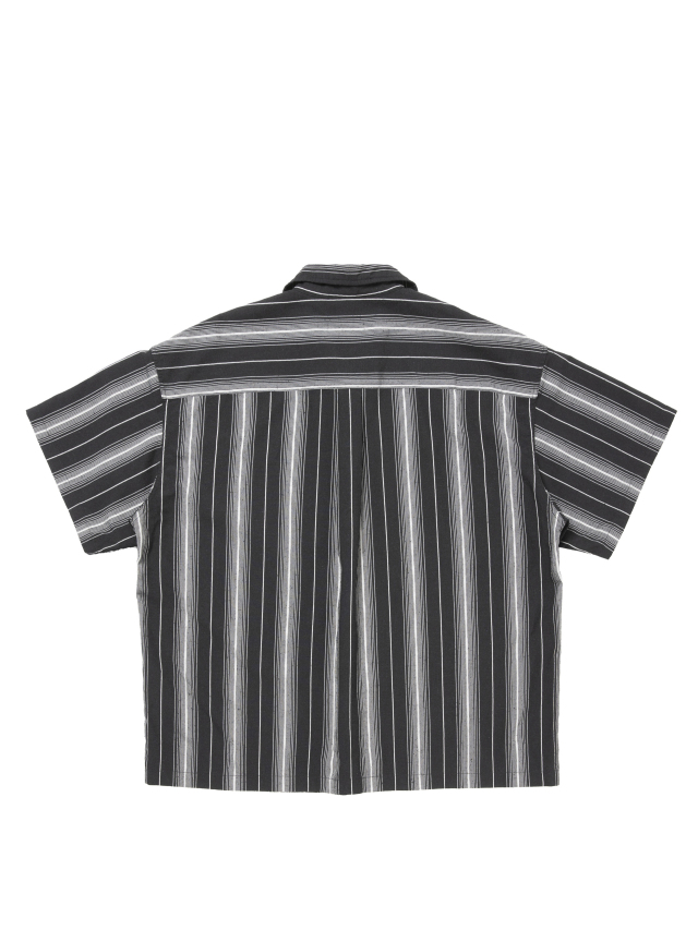 COOTIE 「Dobby Chain Stripe S/S Cavana Shirt」 ドビーストライプ
