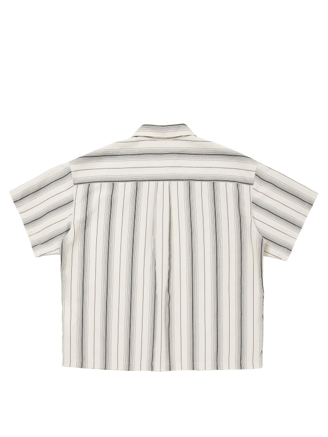 COOTIE 「Dobby Chain Stripe S/S Cavana Shirt」 ドビーストライプ