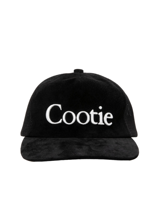 COOTIE 「Suede 5 Panel Mesh Cap」 ピッグスウェード 5パネルメッシュ