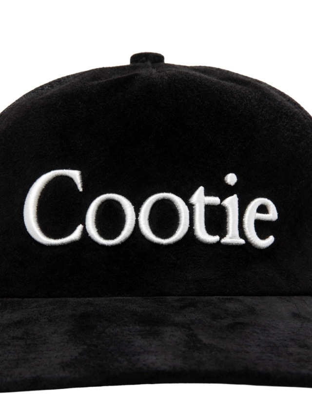 COOTIE 「Suede 5 Panel Mesh Cap」 ピッグスウェード 5パネルメッシュ
