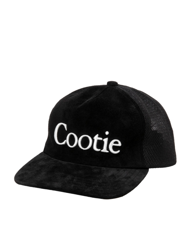 キャプテンズヘルム メッシュキャップ　ワコマリア COOTIE ラディアル COOTIE PRODUCTIONS/Suede 5 Panel Mesh Cap（L.Gray）［スウェード5