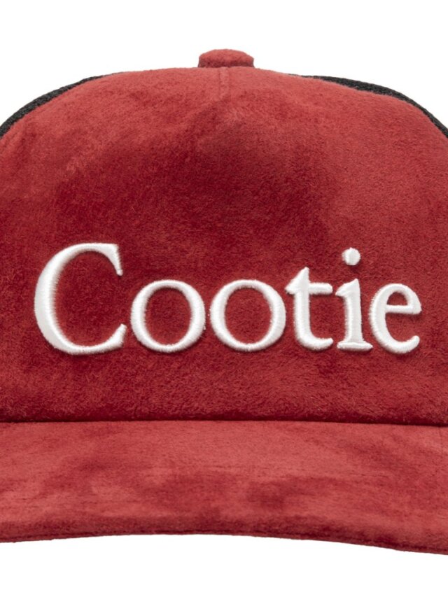 COOTIE 「Suede 5 Panel Mesh Cap」 ピッグスウェード 5パネルメッシュ
