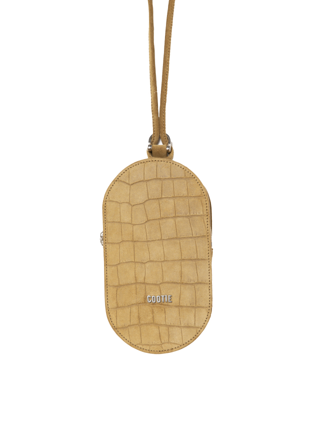 COOTIE 「Leather Pill Bag」 レザー コンパクトショルダーバッグ