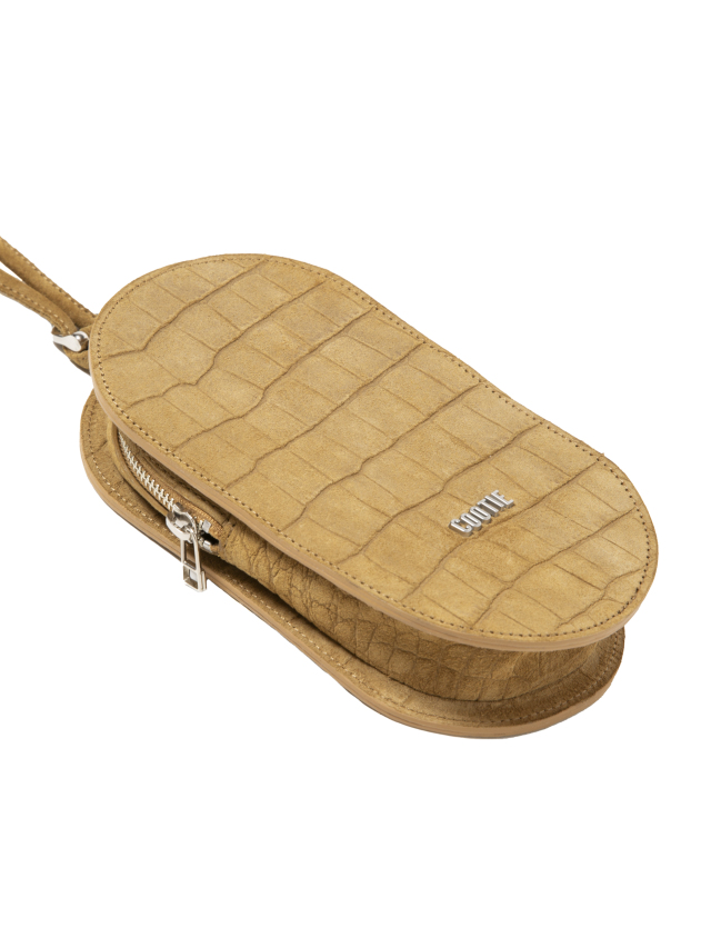 COOTIE 「Leather Pill Bag」 レザー コンパクトショルダーバッグ