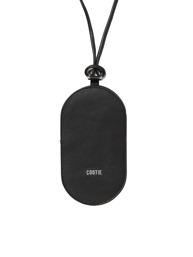COOTIE 「Leather Pill Bag」 レザー コンパクトショルダーバッグ