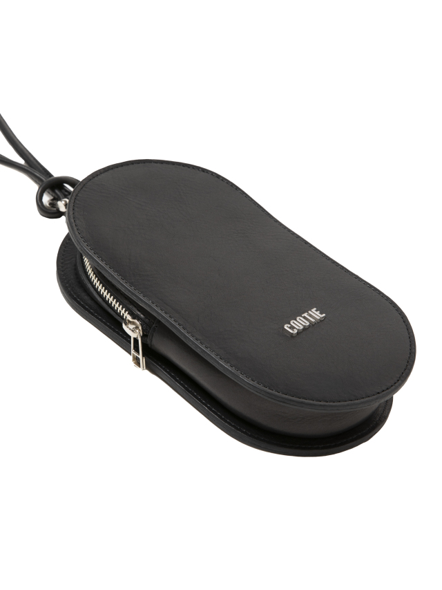 COOTIE 「Leather Pill Bag」 レザー コンパクトショルダーバッグ