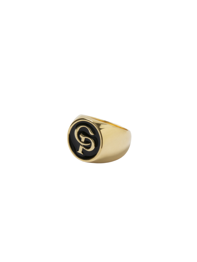 COOTIE PRODUCTIONS ゴールドリング サイズ20 COOTIE 「Symbol College Ring」 SILVER925製 リング