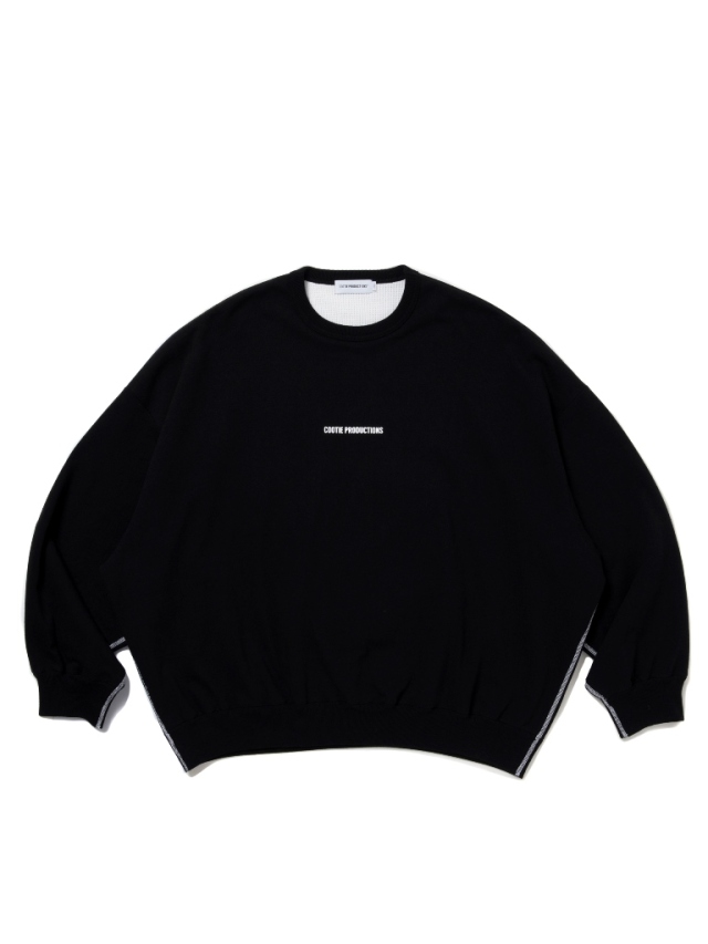 COOTIE 「Thermal Combination Sweat Crew」 スウェットクルーネック