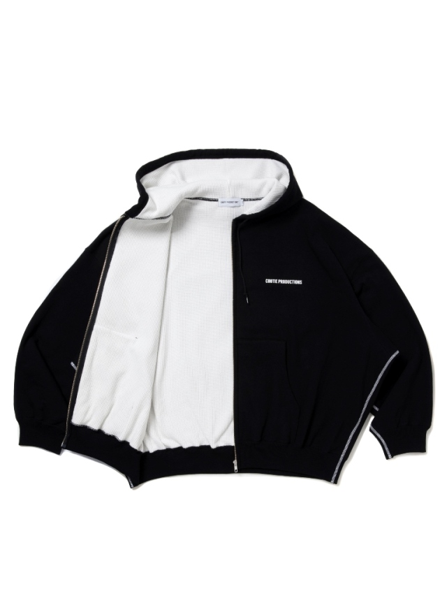 COOTIE 「Thermal Combination Sweat Zip Hoodie」 サーマルコンビ