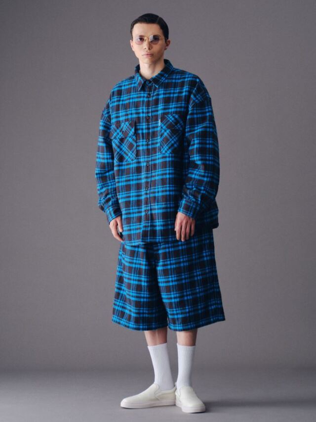 COOTIE Error Fit Nel Check Quilting Mサイズ COOTIE / Error Fit Nel Check Quilting CPO Jacket 通販 正規代理店