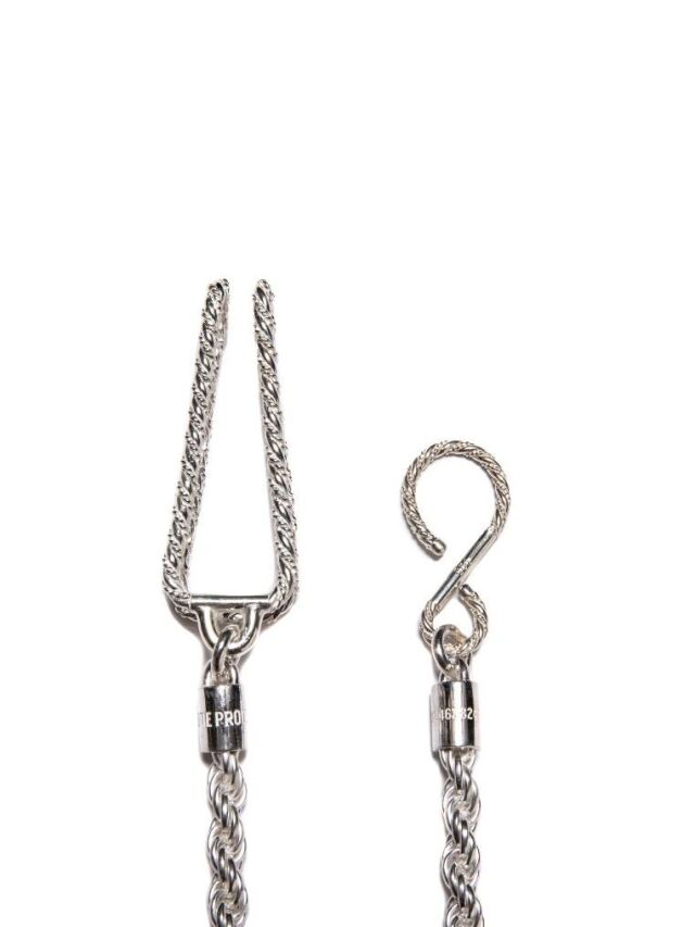 クーティー cootieシルバー ツイストチェーン ウォレットチェーン COOTIE 「Chingon Wallet Chain」 SILVER925製 ウォレットチェーン