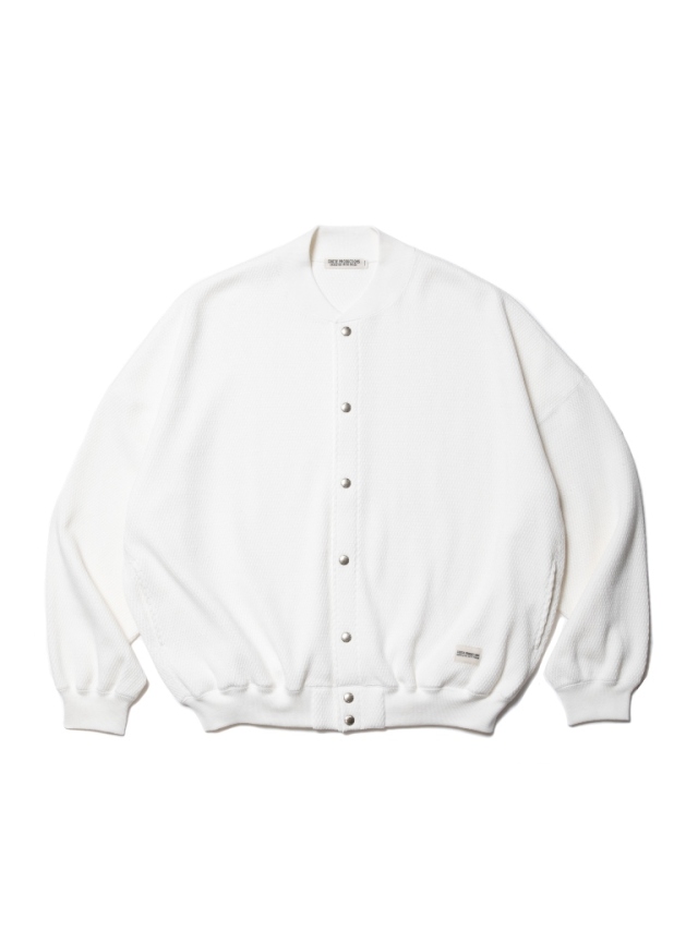 COOTIE 「Heavy Oz Honeycomb Snap Cardigan 」 ハニカムワッフル 
