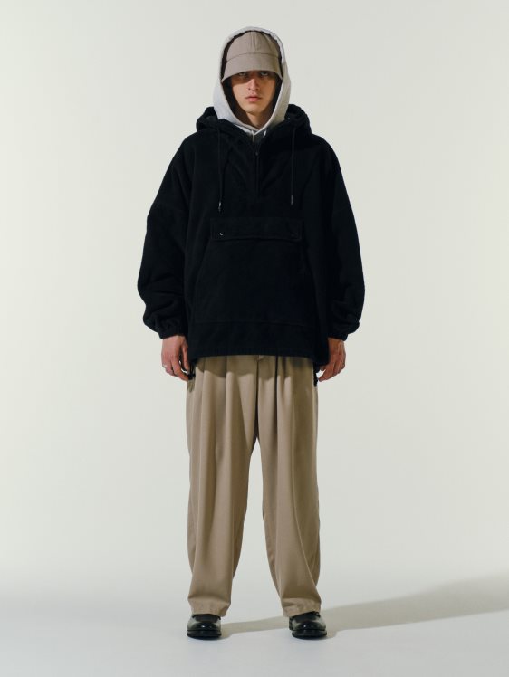 COOTIE 「Garment Dyed Cotton Boa Anorak Hoodie」 パイルボア CPO 