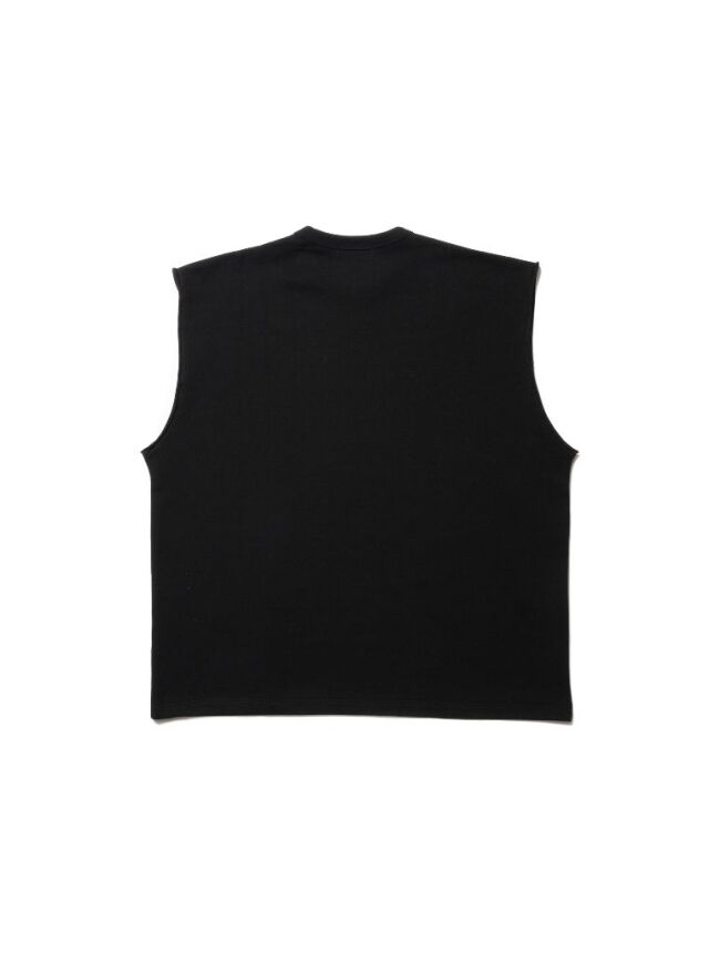 トップス cootie 23SS Inlay Sweat Cut Off Sleeve COOTIE / Inlay Sweat Cut Off Sleeve Tee -Black-