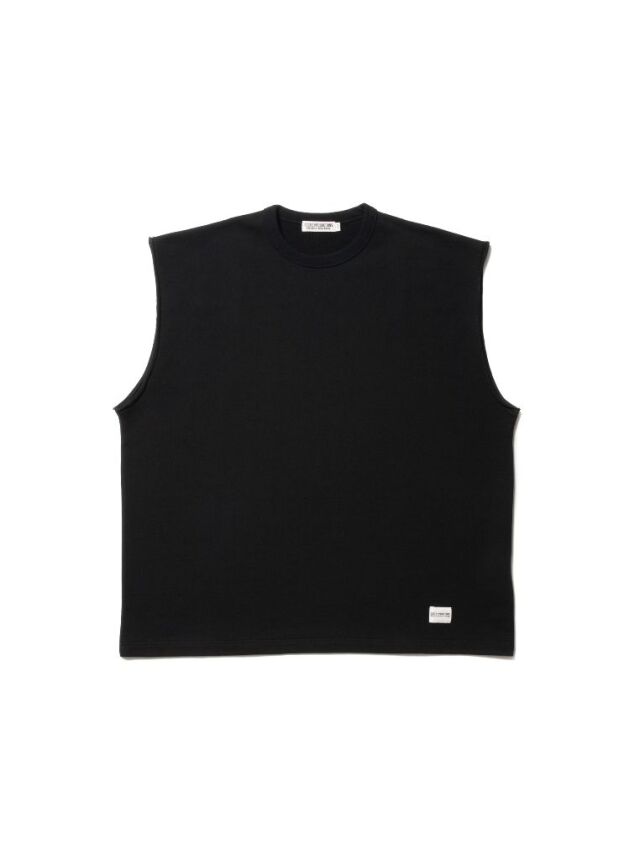 トップス COOTIE 23SS INLAY SWEAT L/S TEE M COOTIE 「Inlay Sweat Cut Off Sleeve Tee」 カットオフスリーブ