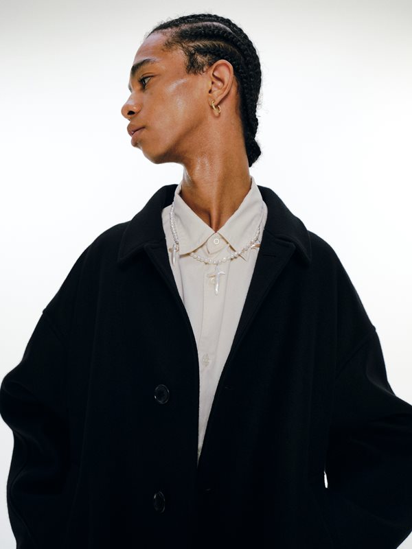 COOTIE 「Cotton Satin L/S Shirt」 コットンサテンシャツ