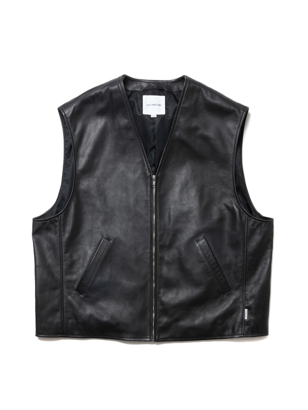 COOTIE 「LSL Leather Vest」 レザー ベスト