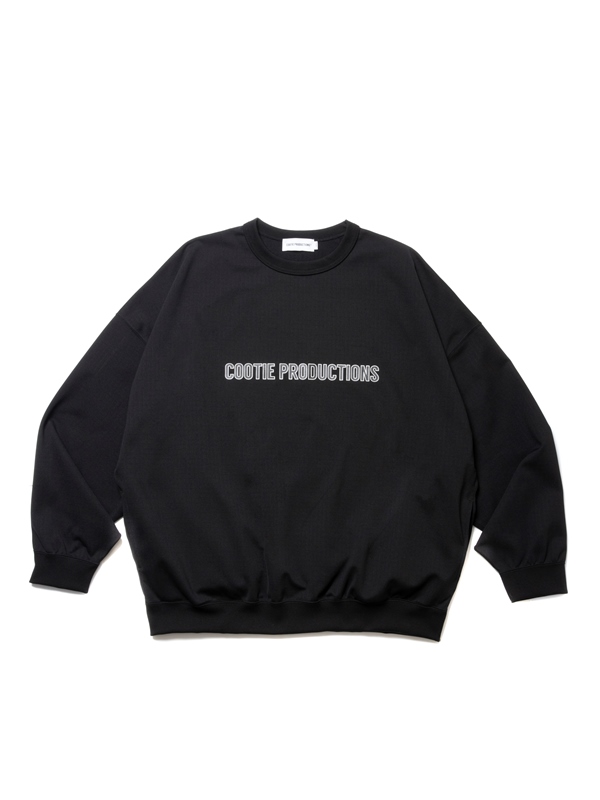 COOTIE 「Polyester Ripstop Jersey Crew」 リップストップ クルーネック