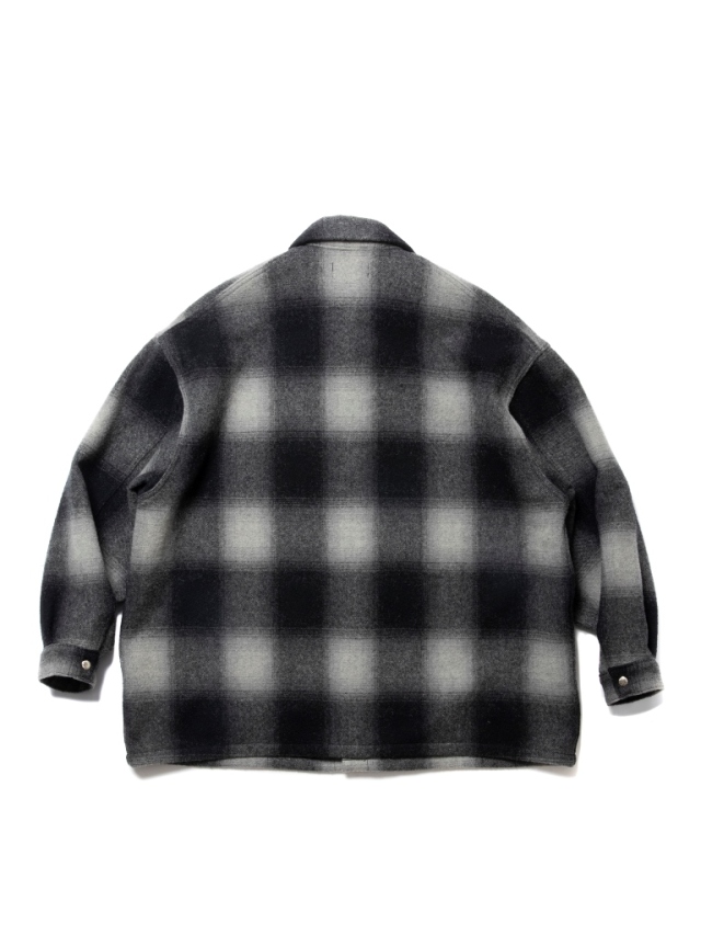 COOTIE 「Ombre Check Wool Coverall」 オンブレーチェック ウール 