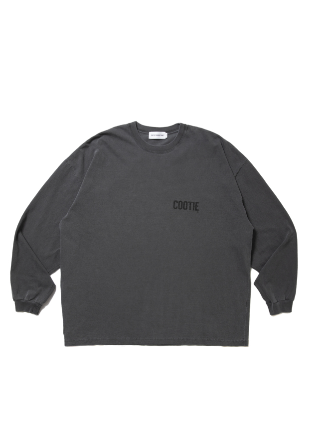 COOTIE 「Pigment Dyed L/S Tee」 ピグメントダイ ロング